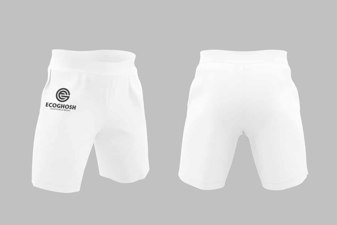 Whited branded shorts